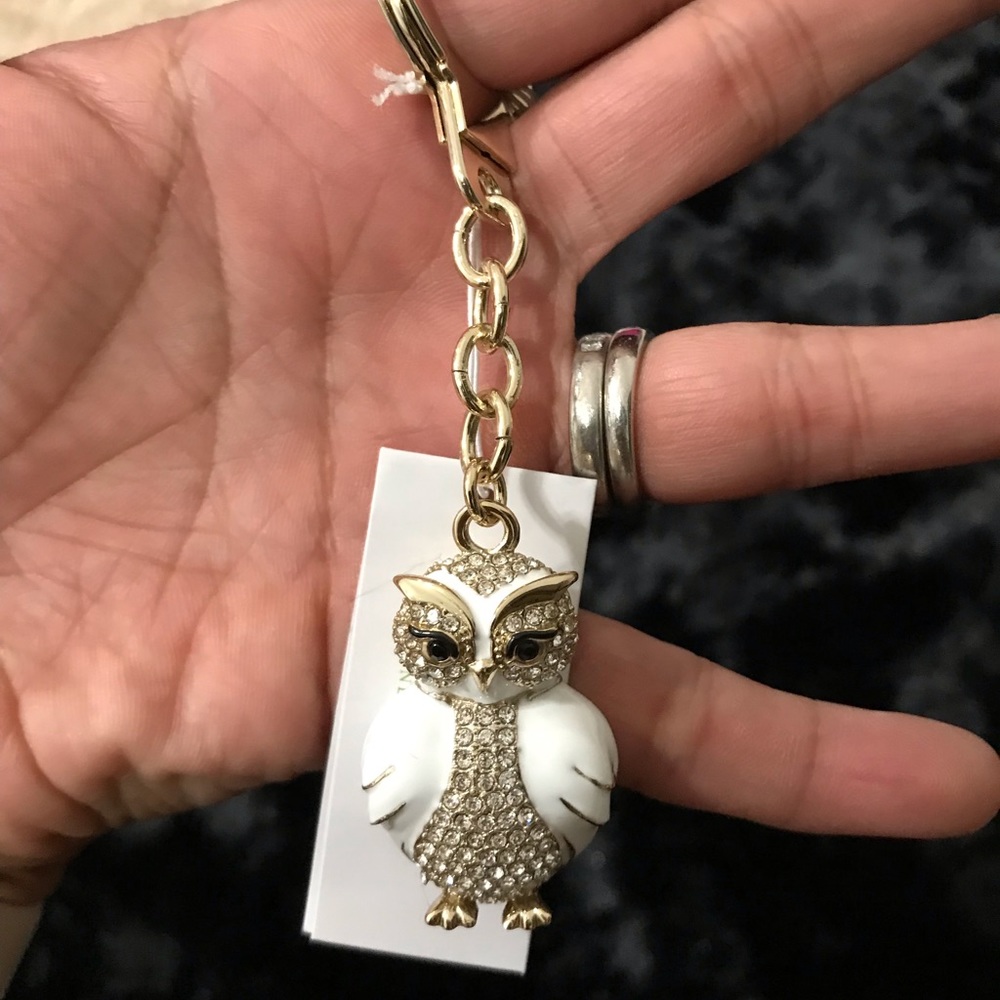 BNWT Kate Spade Owl Keychain